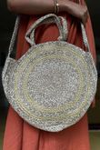 Laundry B Circles Jute Circle Bag